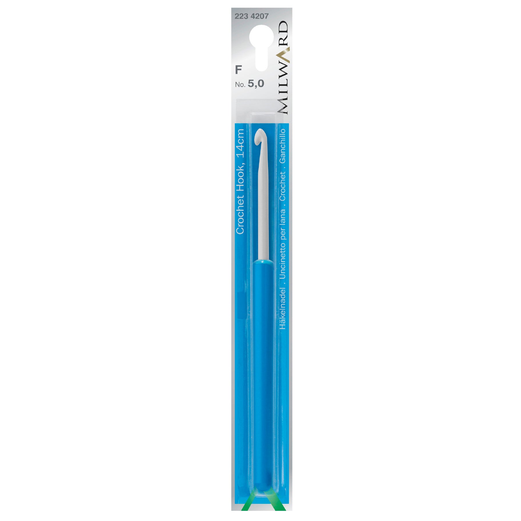 Crochet Hook with Plastic Handle