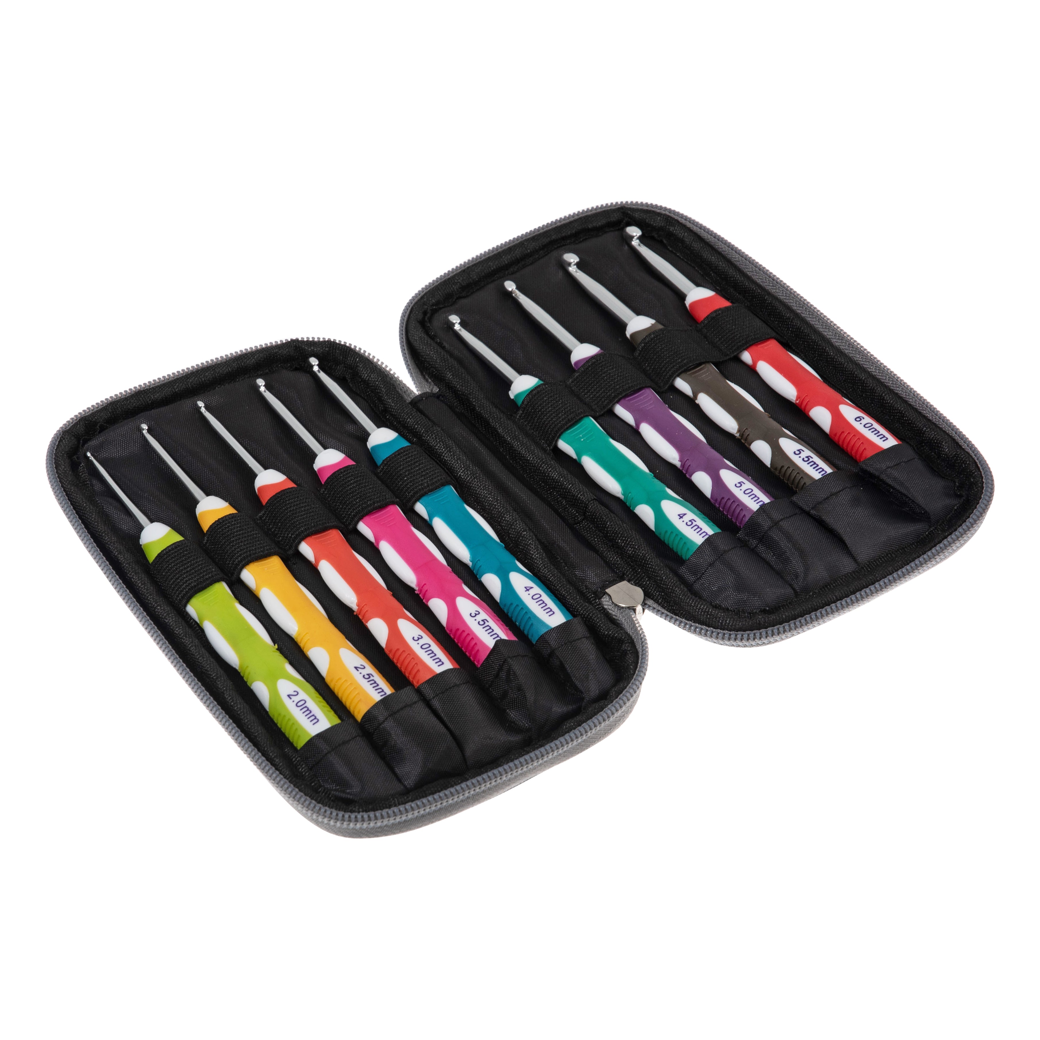 Crochet Hook Set in Zip Case