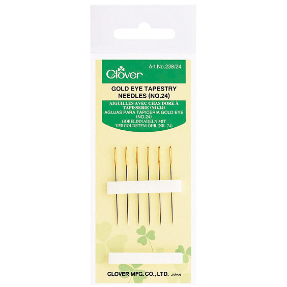 Gold Eye Tapestry Needles